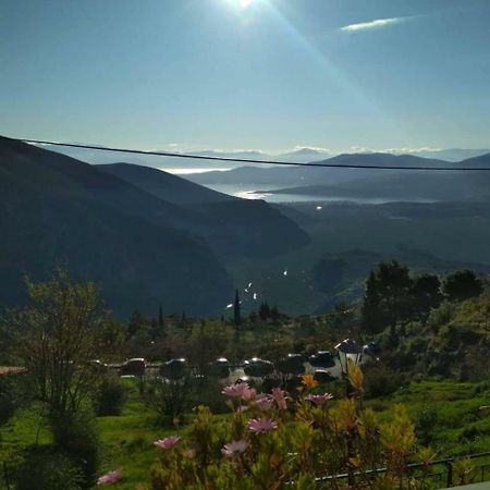 Sun View Guesthouse Delphi Exterior foto
